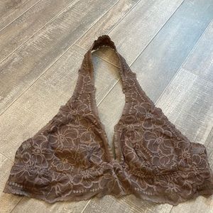 Brown Lace Victoria Secret Pink Bralette
